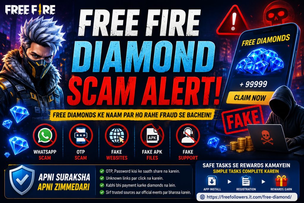 Free Fire Diamond Scam Se Kaise Bachein? Puri Jankari Aur Suraksha Guide