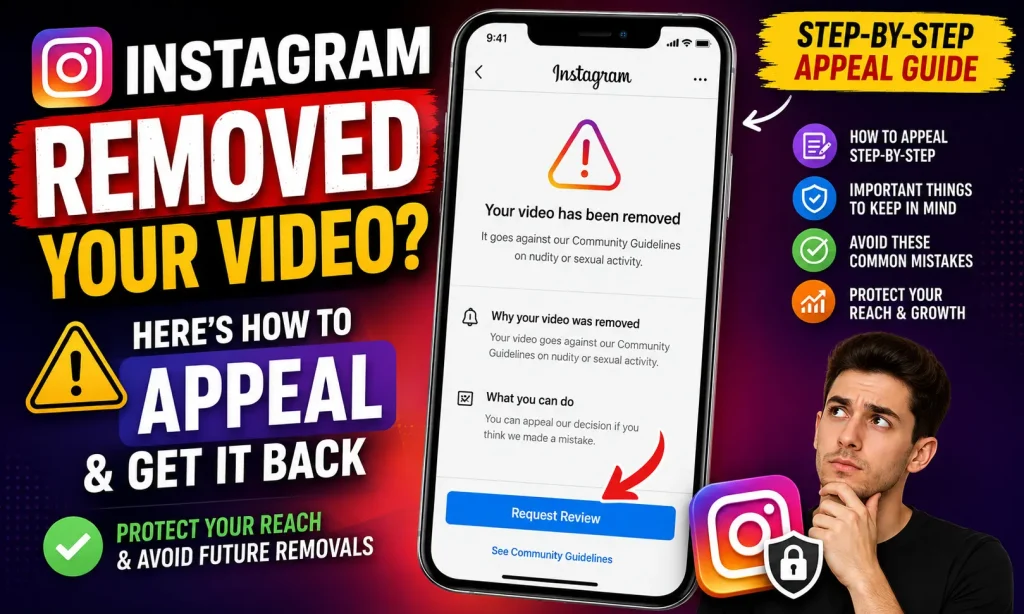 Instagram Removed Your Video? How to Appeal and Protect Your Reach