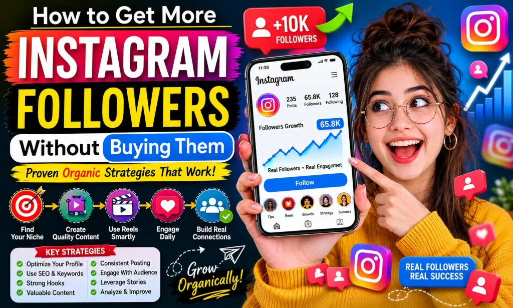 How to Get More Instagram Followers Without Buying Them: The Complete Organic Growth Guide