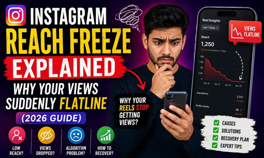 Instagram Reach Freeze Explained: Why Your Views Suddenly Flatline in 2026